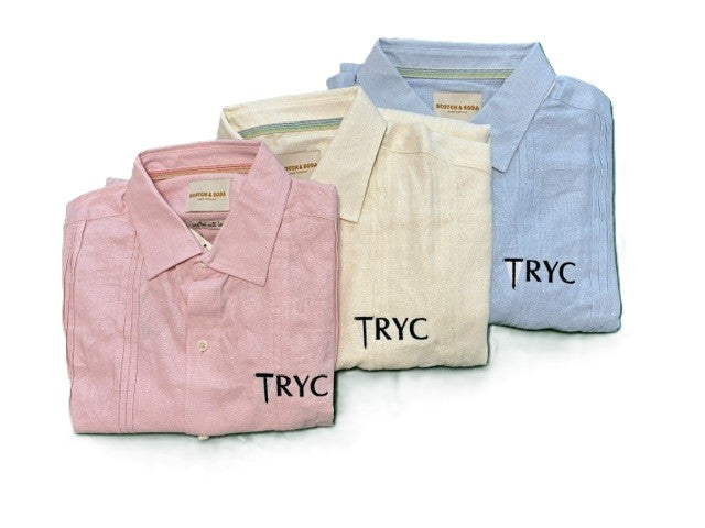 Short Sleeved Linen Shirt