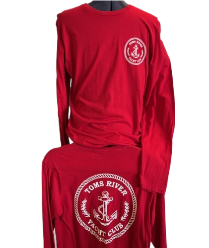Gildan LS Red T-Shirt