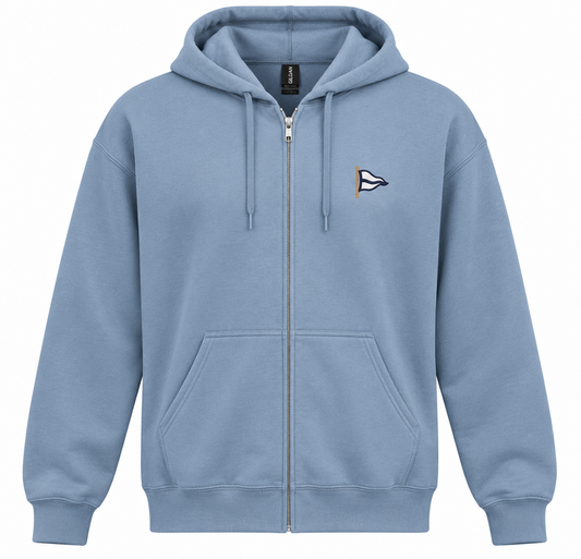 Full Zip Hooded Sweatshirt
