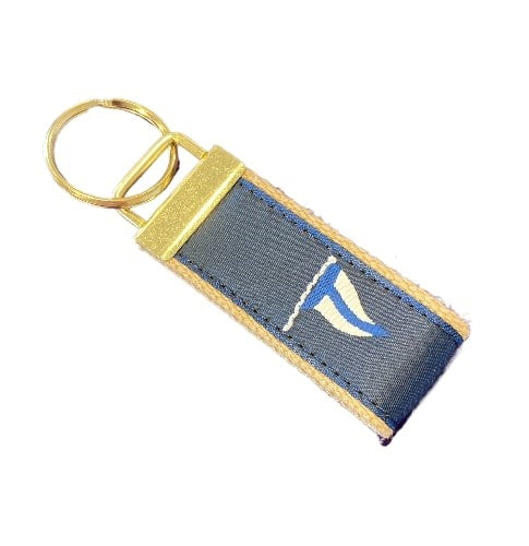 Khaki Cotton Key Chain